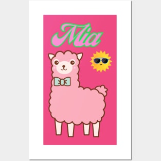 Mia baby's name Posters and Art